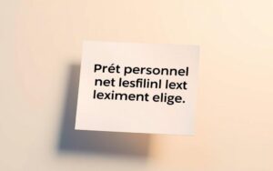 prêt personnel flexible montant élevé